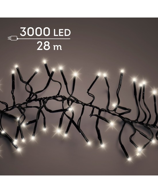 Guirnalda de Luz Parpadeante LED 2800 cm para Decoración Interior y Exterior