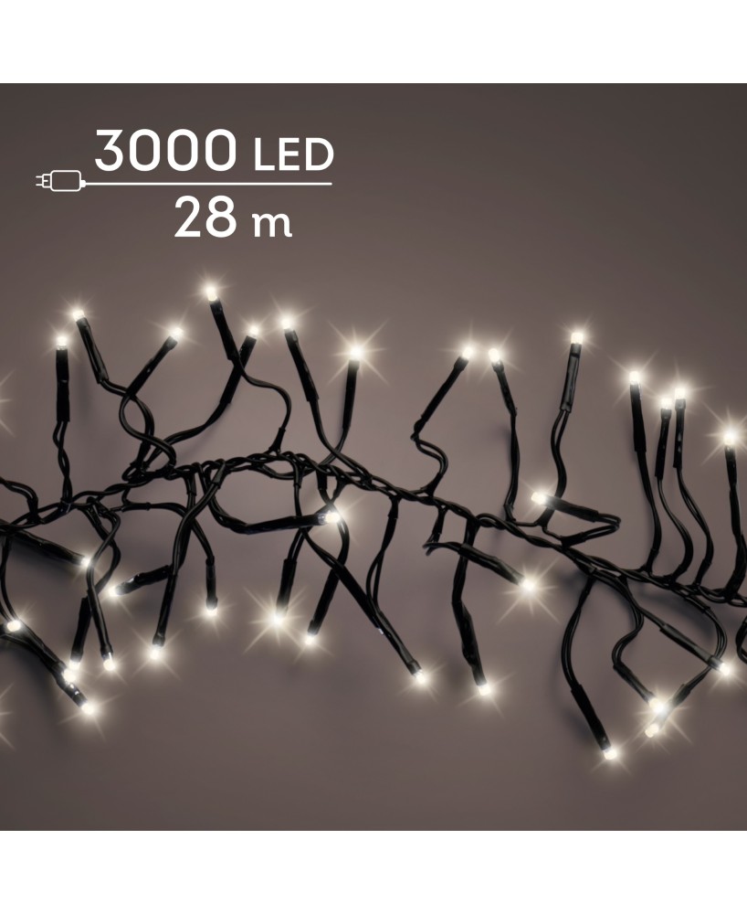 Guirnalda de Luz Parpadeante LED 2800 cm para Decoración Interior y Exterior