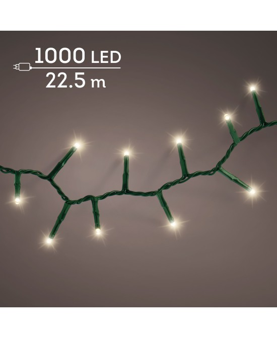 Guirnalda Luz Centell L2250 10m | Luces LED Blanco Cálido para Interior y Exterior
