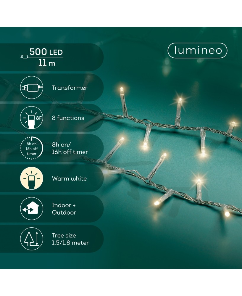 LED 8 FUNCIONES BLANCO 1100CM