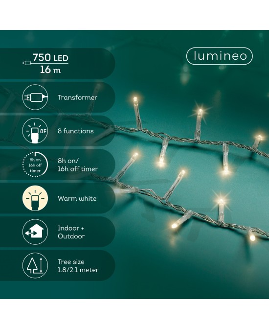 LED 8 FUNCIONES BLANCO 1600CM