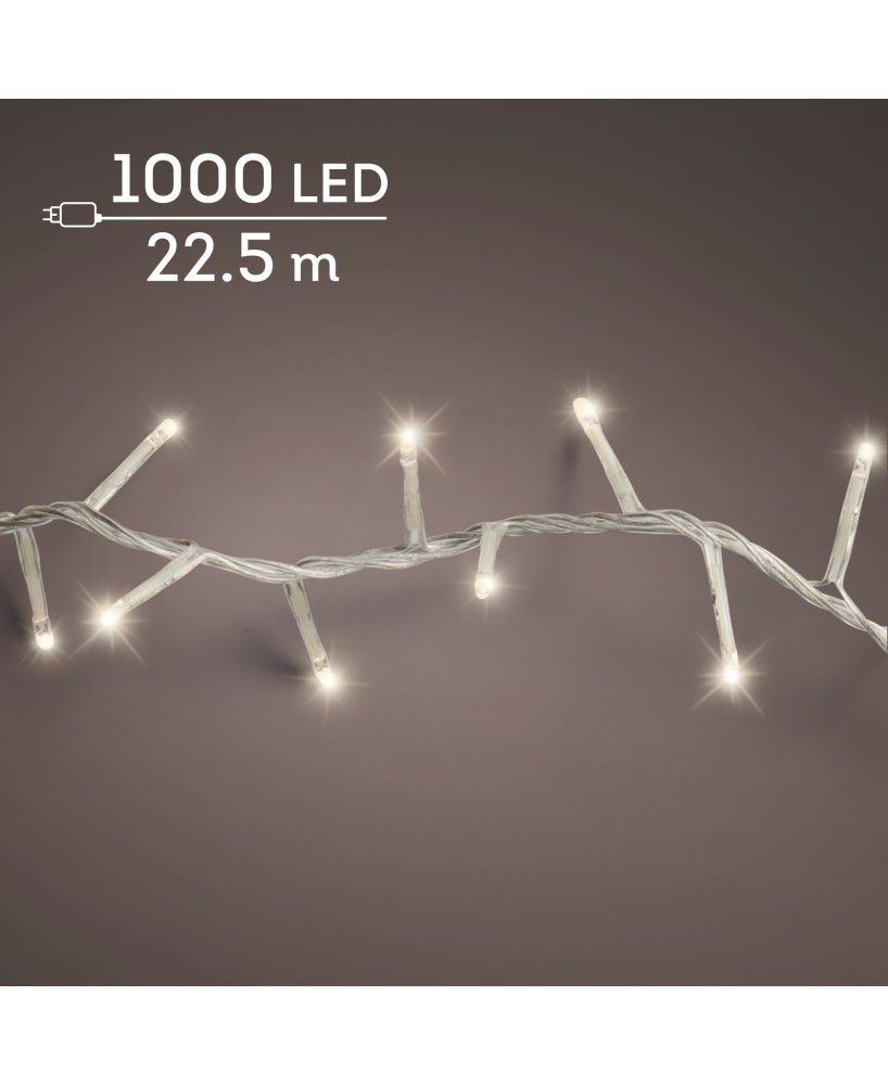 GUIRNALDA LUZ  TRANSARENTE P.2250CM
