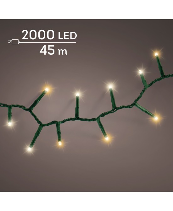 GUIRNALDA LED LUZ PARPADEANTE L4500CM