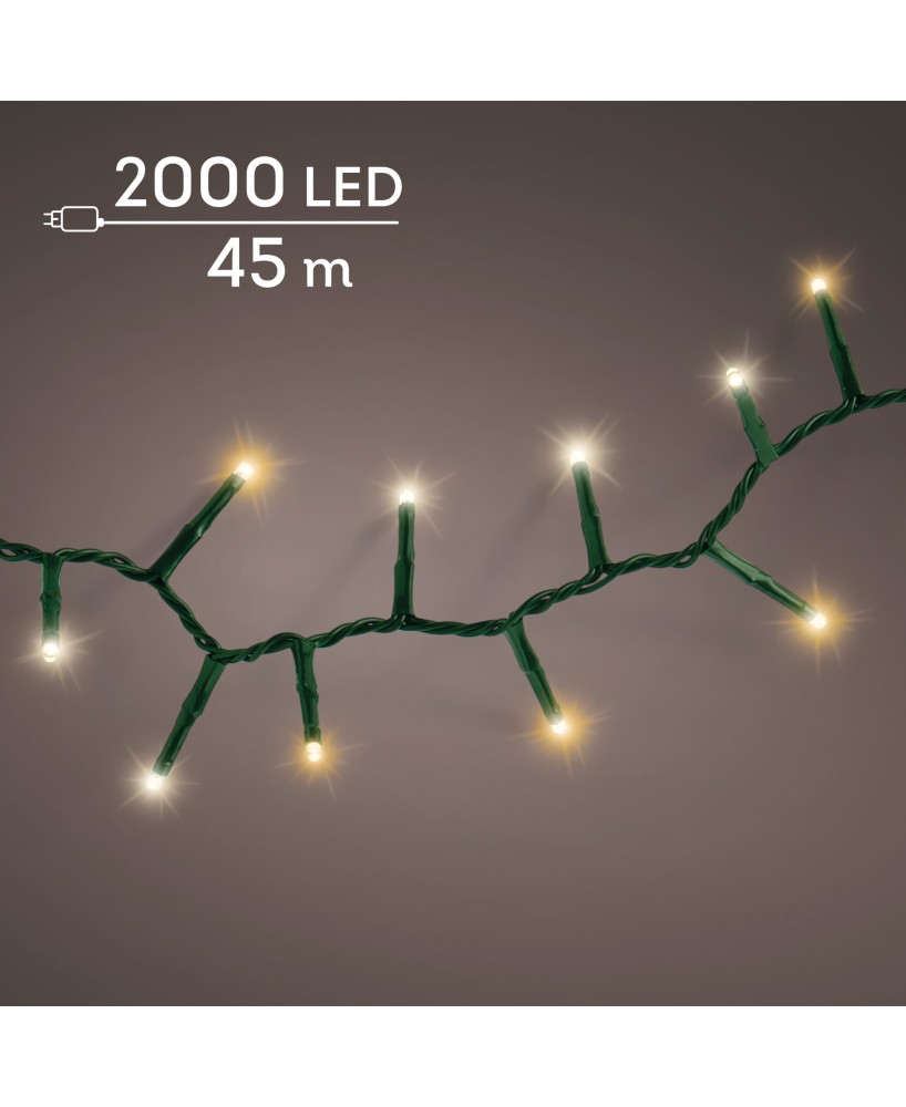 GUIRNALDA LED LUZ PARPADEANTE L4500CM