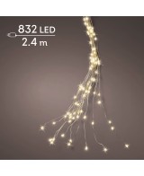 GUIRNALDA LED LUZ PARPADEANTE 240CM VERDE