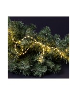 Guirnalda Micro LED 600 cm Color Plata | Iluminación Decorativa Interior y Exterior