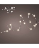 GUIRNALDA DE LUCES LED PLATA/BLANCO CALIDO 2395L