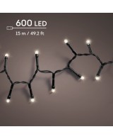 Guirnalda 600 LED Exterior - Iluminación Resistente y Decorativa para Jardín y Terrazas