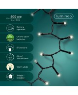 Guirnalda 600 LED Exterior - Iluminación Resistente y Decorativa para Jardín y Terrazas