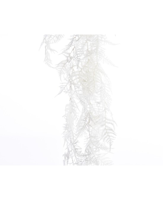 Colgante Esparraguera Blanca con Brillo 105 cm | Decoración Elegante - Endanea Garden