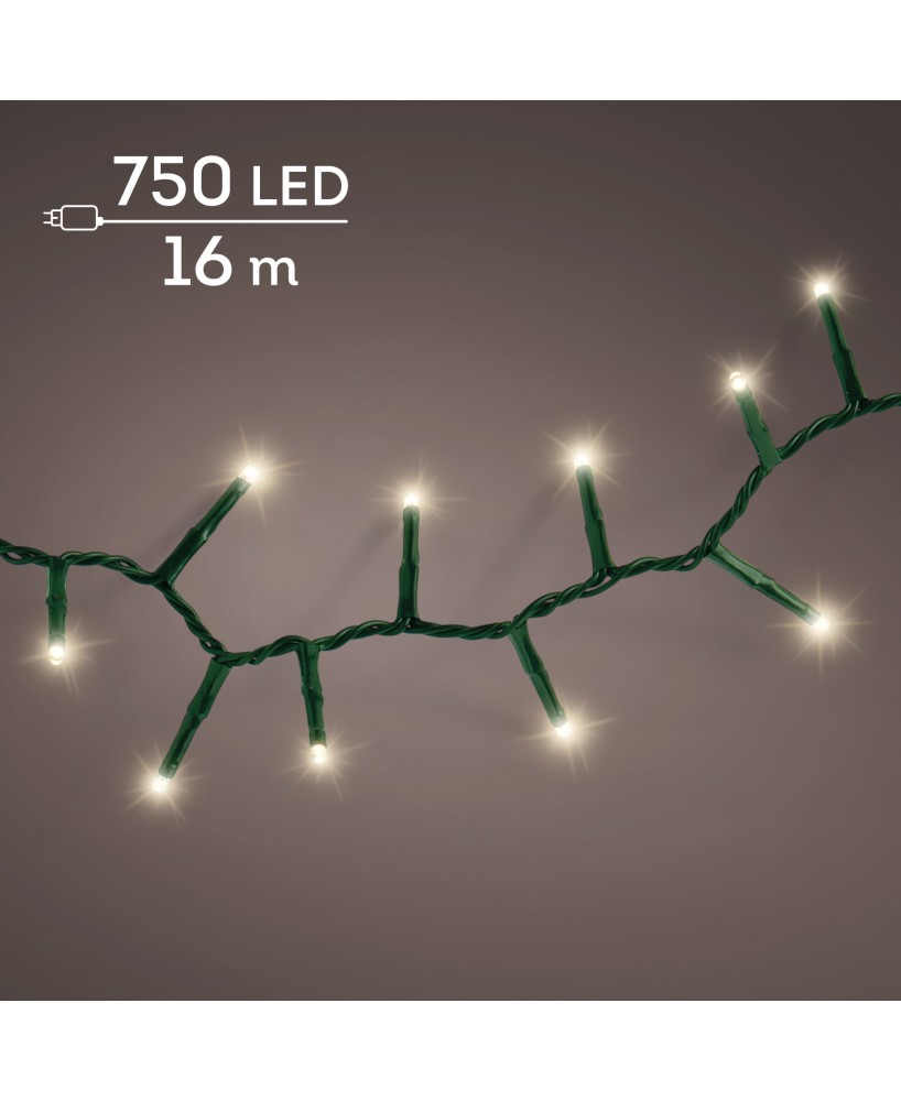 Guirnalda Luz Centell Cálido 750L LED | Iluminación Decorativa Interior y Exterior


