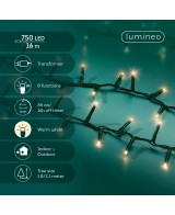 Guirnalda Luz Centell Cálido 750L LED | Iluminación Decorativa Interior y Exterior

