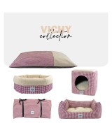 YAGU DESCANSO CUNA CONFORT VICHY GRANA BORREGUILLO T-2 63X47X23CM