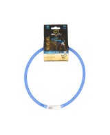 DUVO SEECURITY COLLAR LED SILICONA AZUL