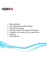 AQUAEL BOMBA EXTERIOR E INTERIOR BAJA TENSION UNI PUMP 700