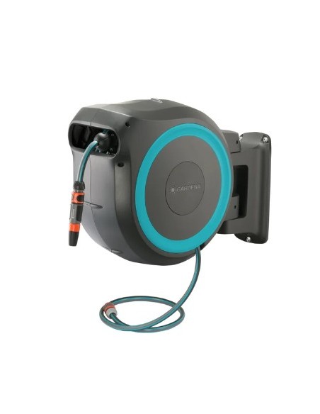 Portamangueras Automático S | Enrollado Rápido y Diseño Compacto para Jardines

