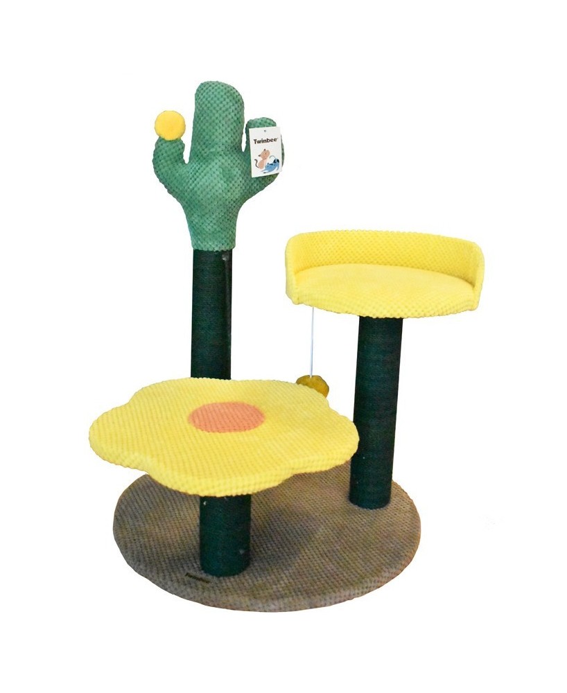 RASCADOR CACTUS FLOWER DOBLE ALTURA Y JUGUETES WINBEE