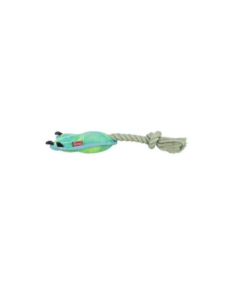 Pata en cuerda 22 cm para perros juguete resistente y divertido