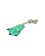 Pata en cuerda 22 cm para perros juguete resistente y divertido