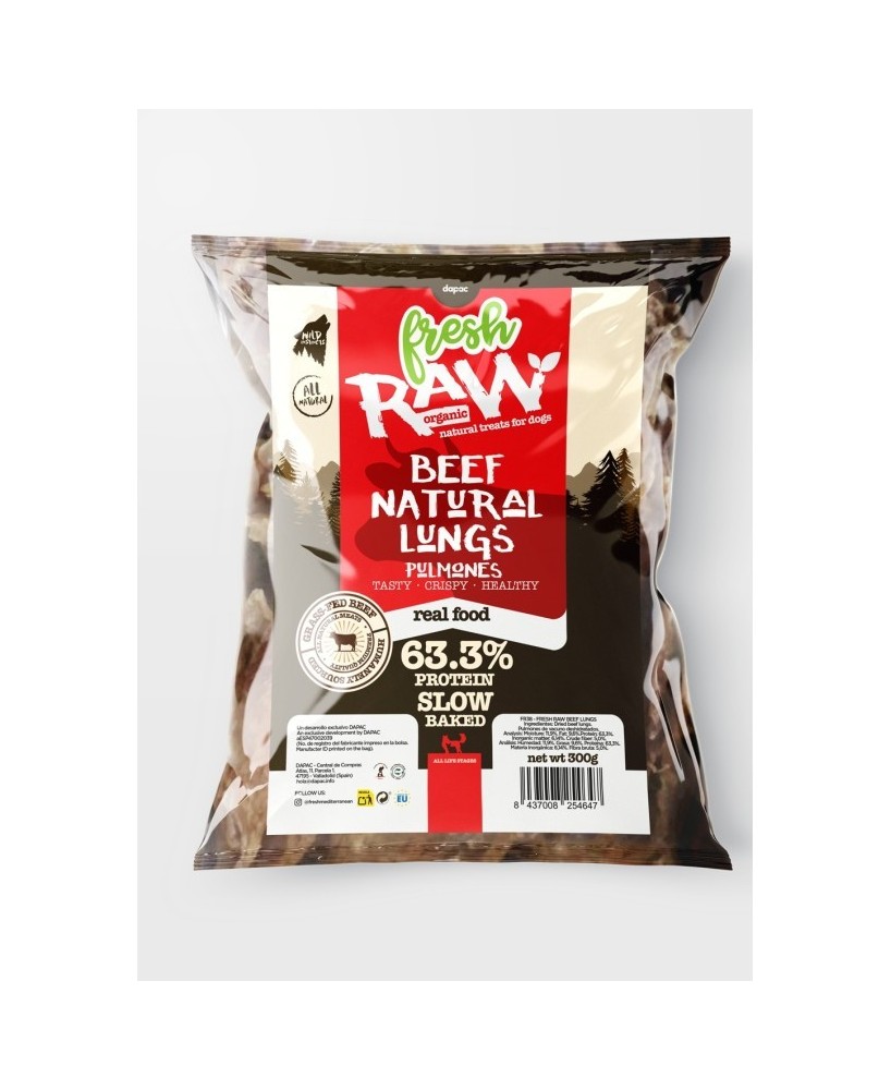 FRESH RAW NERVIOS DE BUFALO 12-15CM 800GR
