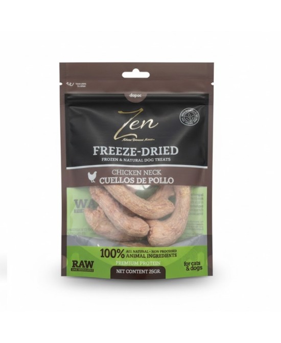 CUELLOS DE POLLO LIOFILIZADOS 25GR