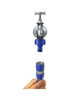 Conector Rápido 1/2"-5/8" Tatay | Conexión Segura y Sin Fugas para Jardín

