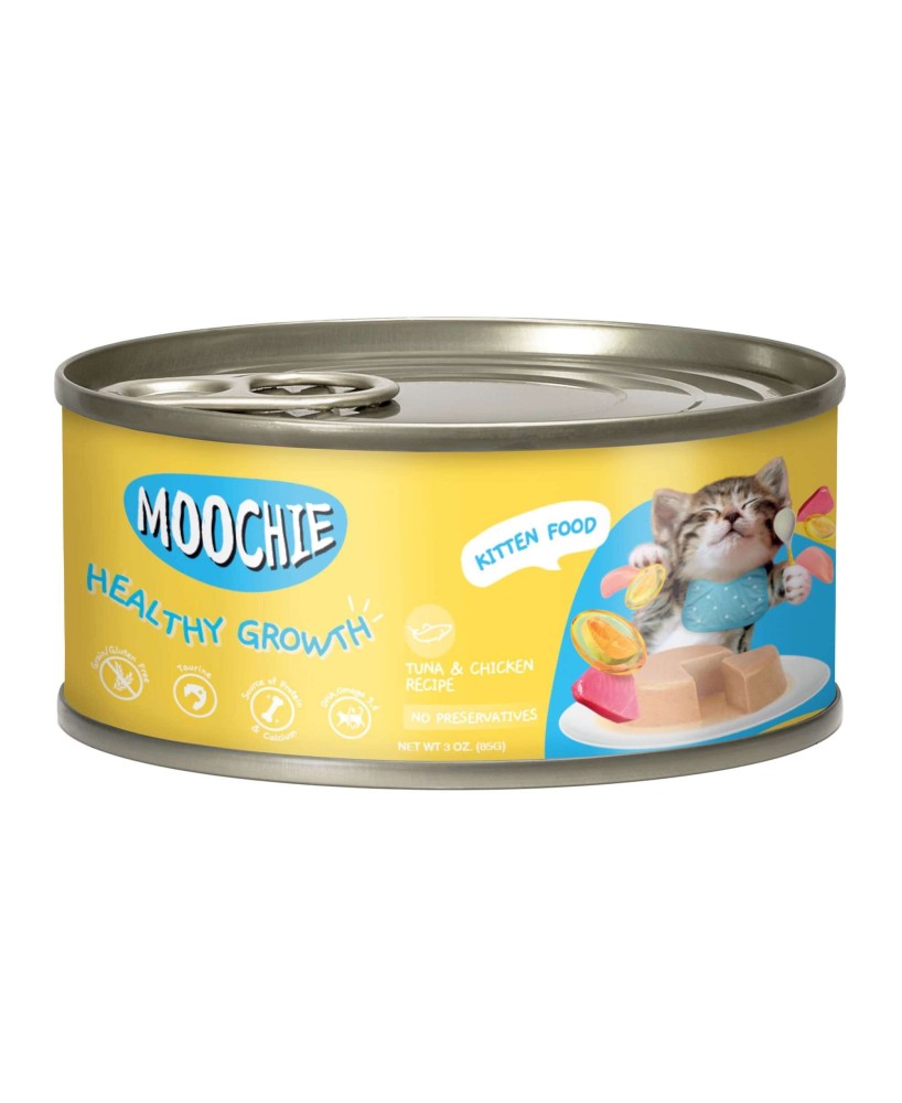 LATA PATE ATUN Y POLLO GATITO 85G