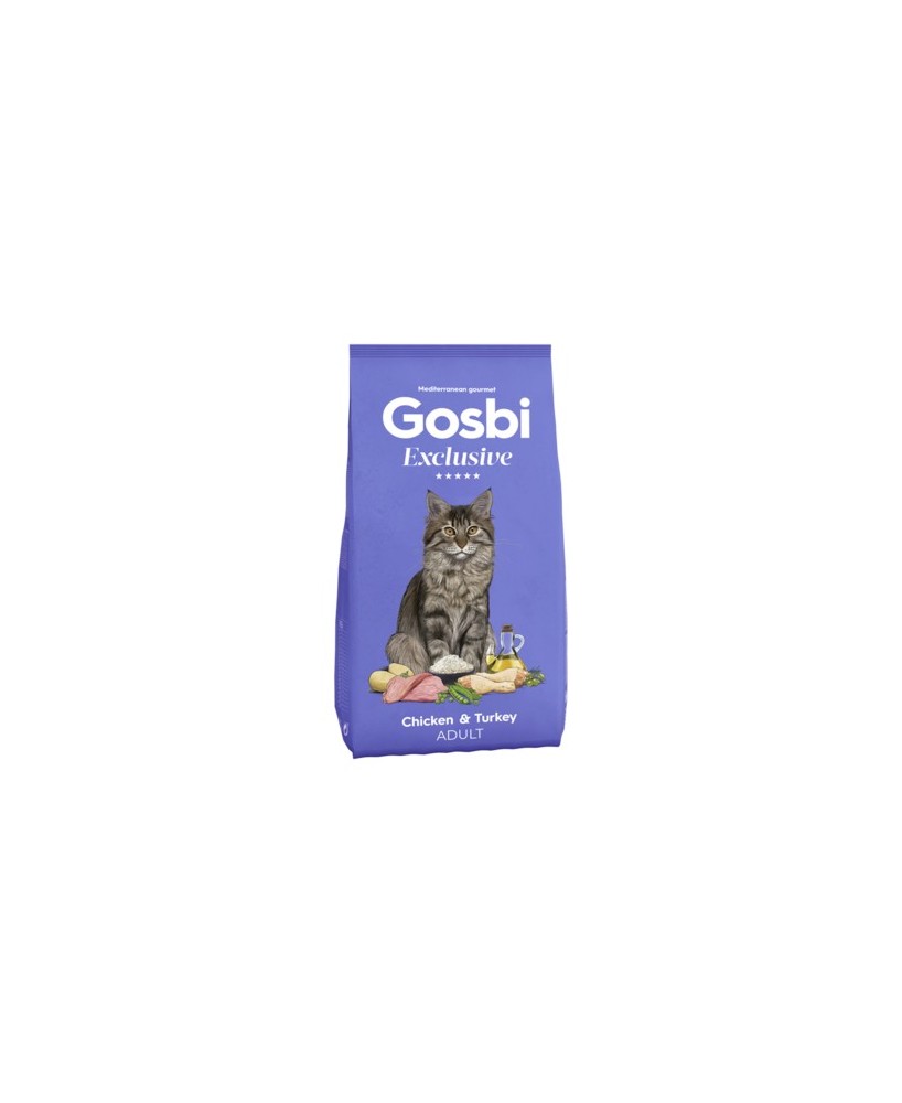 GOSBI EXC CAT CHICKEN & TURKEY ADULT 400GR