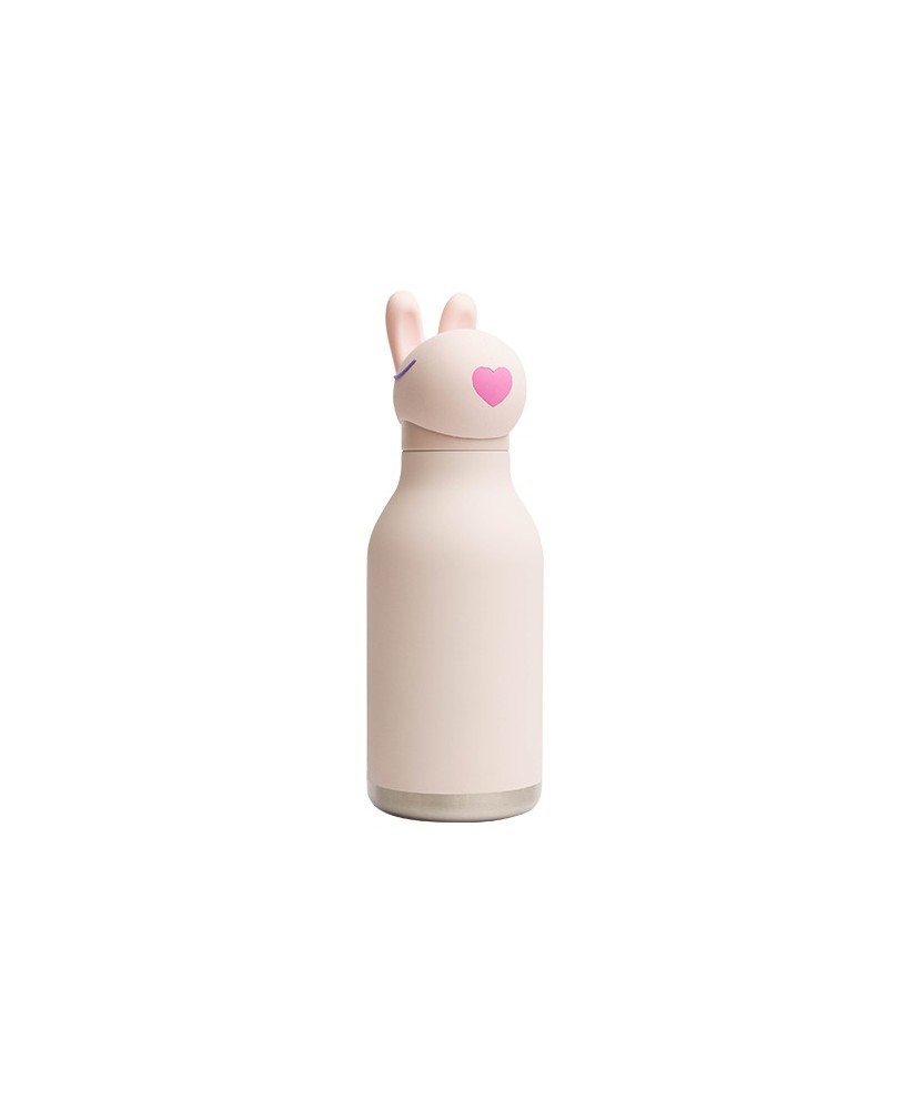 BOTELLA ACERO INOXIDABLE BESTIE ANIMAL CONEJO
