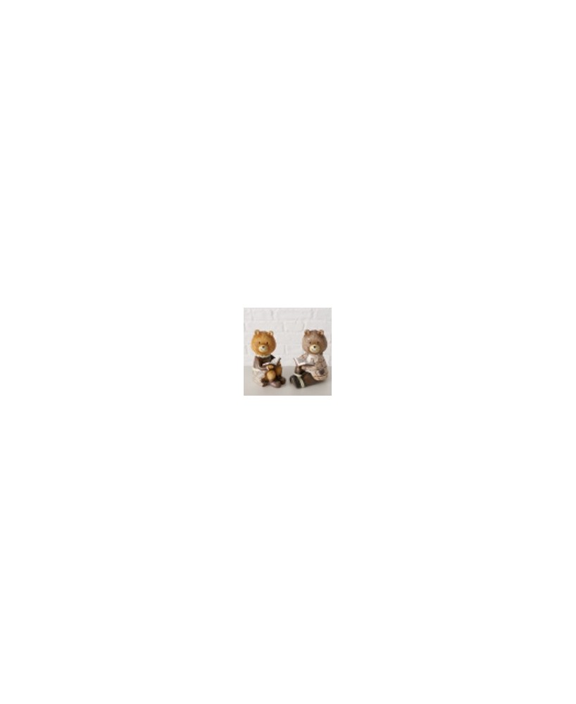 FIGURAS HENRY OSOS H10.00CM MARRON