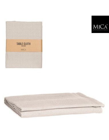 MANTEL VILIA BEIGE 250X140CM