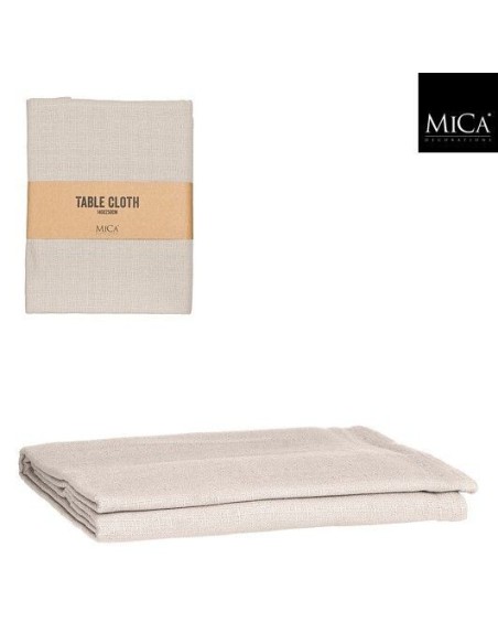 MANTEL VILIA BEIGE 250X140CM