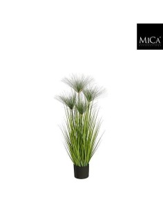 PAPIRO EN MACETA VERDE  102X15CM