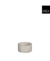 CANDELABRO GRIS 4.5X8.5CM