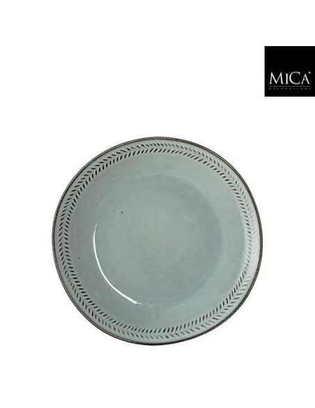 PLATO DESAYUNO GRIS 2.5X20.5CM