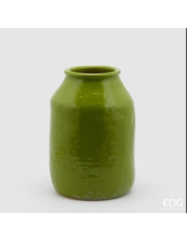 BOTELLA CERAMICA FENICE VERDE 34X24
