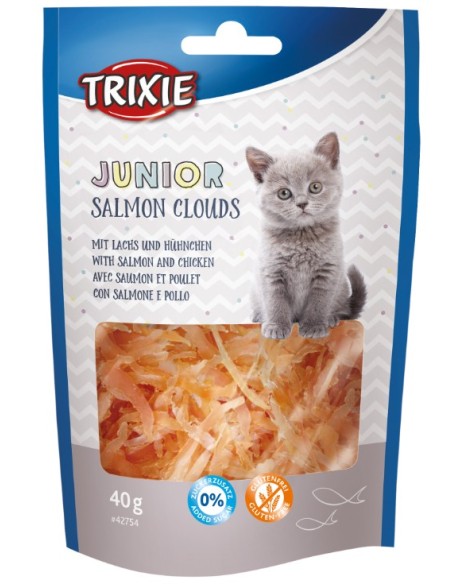 Junior Salmon Clouds 40g  Snack Natural y Nutritivo para Cachorros | Endanea Garden