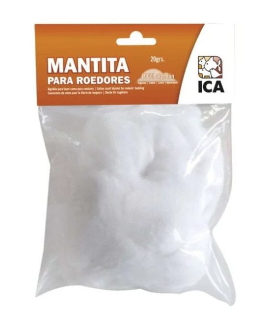 Pelote Mantita para Roedores 20gr Accesorio Cómodo y Seguro para Mascotas