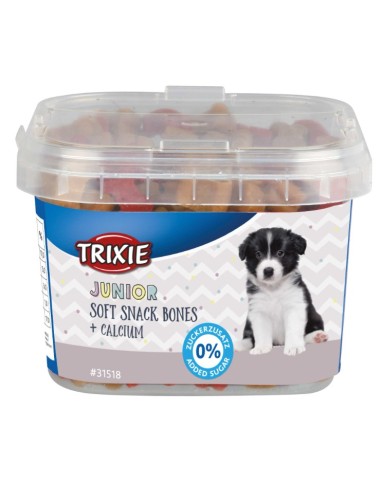 Soft Snack Bones con Calcio Junior 140g | Snack Saludable para Cachorros en Crecimiento