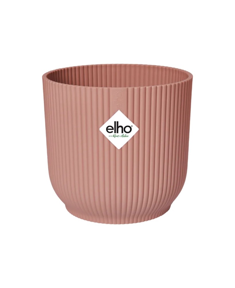 Maceta Vibes Fold Round Rosa 30 cm  Diseño Moderno y Elegante para Jardín | Endanea Garden

