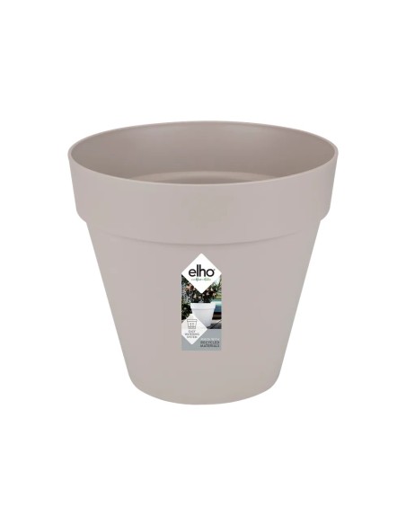 Maceta Loft Round Gris 30cm | Estilo Moderno y Funcional para tu Espacio | Endanea Garden