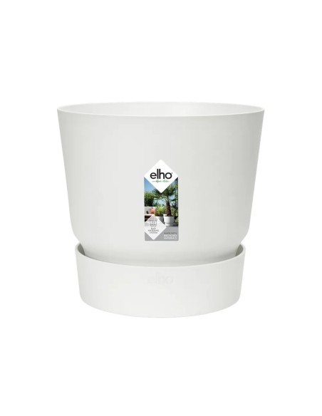 Maceta GV Redondo Blanco 14 cm | Elegante y Versátil | Endanea Garden

