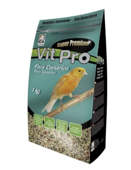 Canarios Vit Pro 1kg Alimento Premium para Canarios en Endanea Mascotas