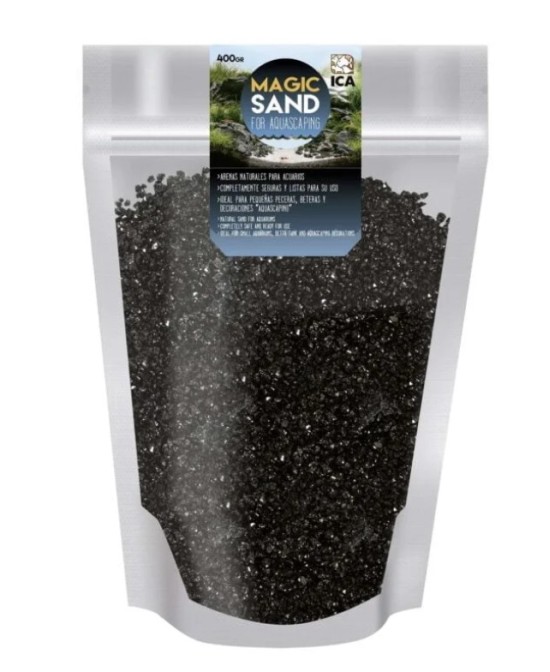 MAGIC SAND NEGRA 1MM 5KG