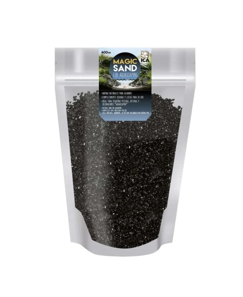 MAGIC SAND NEGRA 1MM 5KG