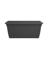 Jardinera Terraza Antracita 100 cm - Resistente y Moderna para Jardines y Balcones | Endanea Garden