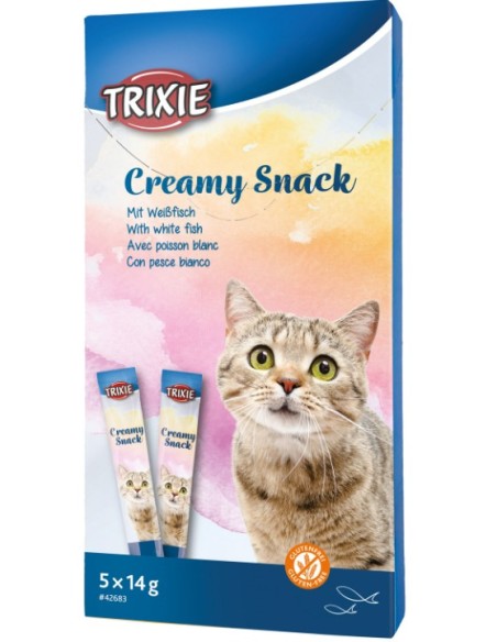 Snack Cremoso Atún y Pescado Blanco para Perros | Premio Natural y Saludable