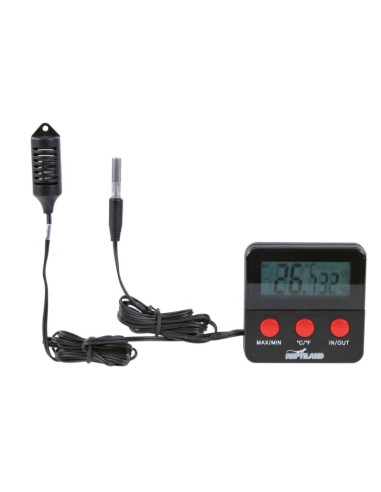 TERMOMETRO/HIGROMETRO DIGITAL CON SENSOR REMOTO