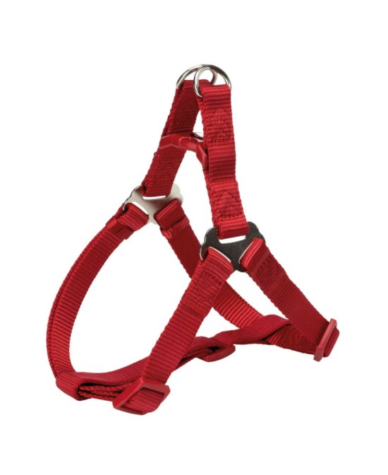 Petral New Premium S Rojo 40-50 cm 15 mm para perros pequeños Endanea Mascotas