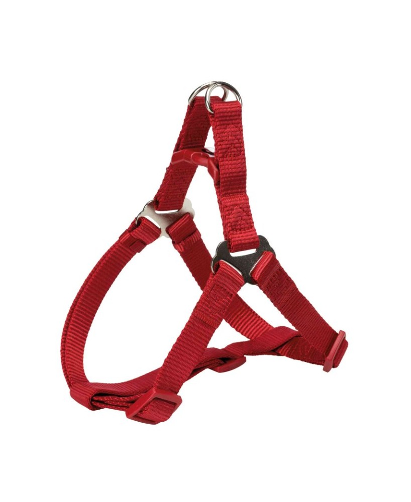 Petral New Premium S Rojo 40-50 cm 15 mm para perros pequeños Endanea Mascotas